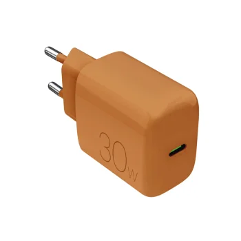 Puro Pro Lite 30W USB-C tīkla lādētājs, oranžs