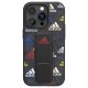 Adidas iPhone 14 Pro Case SP Clear Grip Case, Black