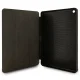 Guess iPad 10.2\" atverams vāciņš maciņš grāmatiņa 4G Stripe Allover, brūns