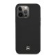 Mercedes Silicone Line MagSafe vāciņš iPhone 13 / 13 Pro - Melns