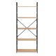 Modernhome koka plaukts LOFT, 5 plaukti