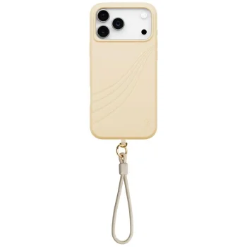 Чехол Uniq Coehl Serina для iPhone 17 Pro Max Magnetic Charging, бежевый