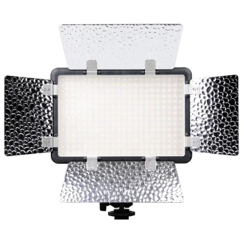 LED video gaisma Godox LED308C II ar aizlaidēm (3300–5600K)