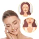 Кинезиологический тейп для лица 4Fizjo 5 м x 1 см, бежевый