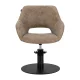 Frizieru krēsls Gabbiano Morena Modern Old Leather, brūns