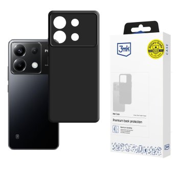 Чехол 3Mk Protection Matt Case для Poco X6 5G Black