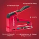 Механический степлер и гвоздезабиватель Arrow T50 RED2, красно-черный