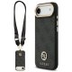 Чехол Guess 4G Strass Logo MagSafe для iPhone Air Black