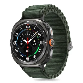 Ремешок Tech-Protect Weave Pro для Samsung Galaxy Watch Ultra (47 мм) - зеленый