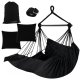 Garden Hanging Hammock Chair Gardlov 210cm, black
