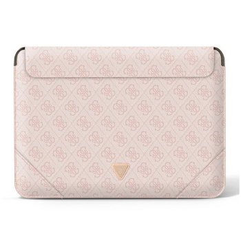 Чехол для ноутбука Guess 4G Uptown Triangle 13-14" Розовый