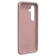 Чехол Etteri Silicone Mag для Samsung Galaxy S25, светло-розовый