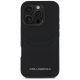 Karl Lagerfeld Grained PU Cardslot vāciņš Apple iPhone 16 Pro - Melns