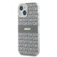 DKNY iPhone 15 / 14 / 13 vāciņš IML Mono & Stripe MagSafe, bēšs