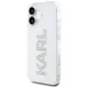Чехол Karl Lagerfeld IML Rhinestones Logo для iPhone 16, Прозрачный