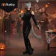 Костюм кота/лисы/волка Ruhhy 26247, 4 предмета, серый