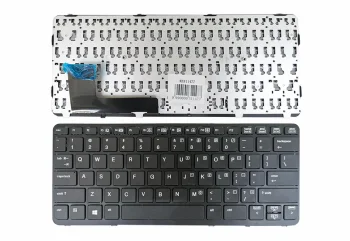 Клавиатура HP Elitebook 720 G1 / G2, 820 G1 (US), черная