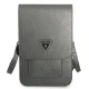 Сумка-кошелек Guess Saffiano Triangle для смартфона, серая