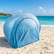 Большая самораскладывающаяся пляжная палатка Pop-Up с защитой от...