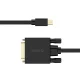 Orico XD-MDTD Mini DisplayPort uz DVI video kabelis 2 m, melns