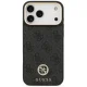 Guess 4G Strass Logo MagSafe vāciņš iPhone 18 Pro Max / 17 Pro Max, melns