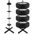 Freestanding Tire Storage Rack for 4 Wheels up to 225mm
