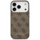 Guess iPhone 17 Pro vāciņš 4G Classic Logo MagSafe, brūns