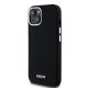 Чехол DKNY для iPhone 15 Plus / 14 Plus Liquid Silicone Small Metal Logo MagSafe, черный