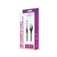 Магнитный USB-кабель Setty 3-в-1 (Micro USB/Type-C/Lightning), 1 м, 2A, черный