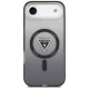 Guess IML Gradient Triangle Logo MagSafe vāciņš iPhone Air, melns