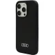 Audi iPhone 15 Pro Max Case Silicone, Black