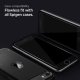 5D Apple iPhone 8 / 7 / SE (2020) (2022) 4.7\" Spigen Tempered Glass Screen Protector, Black | Telefona Aizsargstikls...