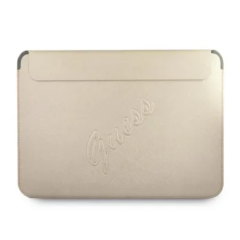 Guess Saffiano Script klēpjdatora ietvars 13", zelta
