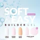 Claresa Soft&Easy nagu modelēšanas želeja Milky White, 90g