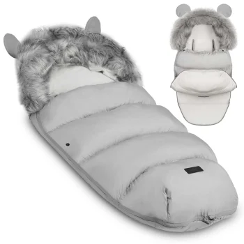 Конверт для коляски и санок Ricokids Elmi, 95x48 см, серый