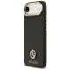 Vāciņš Guess Grained Strass Logo MagSafe, iPhone Air, melns
