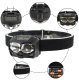 LED Headlamp with Motion Sensor ZD111, Black