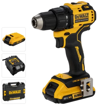 DeWalt DCD708D2T-QW Cordless Drill Driver 18V 2x 2.0 Ah