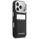 Karl Lagerfeld Karl & Choupette drukas un kabatas vāciņš iPhone 17 Pro Max – melns | Phone Case Cover