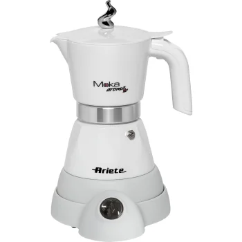 Электрическая гейзерная кофеварка Ariete Moka Electric, Белая