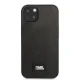 Apple iPhone 13 6.1\" Karl Lagerfeld Saffiano Plaque Case Cover (KLHCP13MSFMP2K), Black | Telefona Maciņš Vāks...