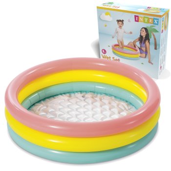 Intex Inflatable Kids Pool 86 x 25 cm, 3 Colors