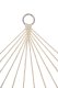 Brazilian Boho Garden Hammock with Fringes 200cm 150kg, Ecru