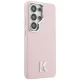Karl Lagerfeld K Metal Logo MagSafe vāciņš Samsung Galaxy S26 Ultra, rozā