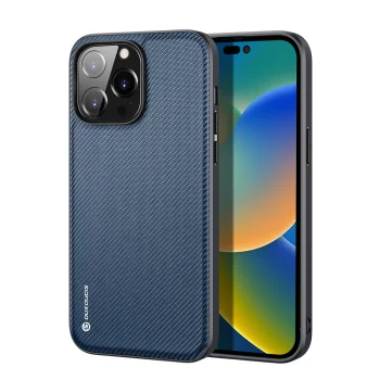 Dux Ducis Fino Case for iPhone 14 Pro Max, Blue