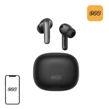 QCY Melobuds N65 TWS bezvadu austiņas (Melnas)