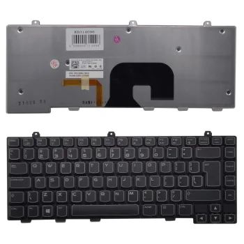 Dell Alienware M14X tastatūra (US izkārtojums), melna