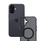 3mk iPhone 17 vāciņš Smoke MagCase, melns puscaurspīdīgs
