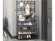Metāla 5-līmeņu Pakaramais Apģērbiem, Apaviem, Somām | 5-Level Metal Rack Hanger