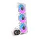 Šķidruma dzesēšanas sistēma Darkflash DH360D White v2, 360 mm, balta